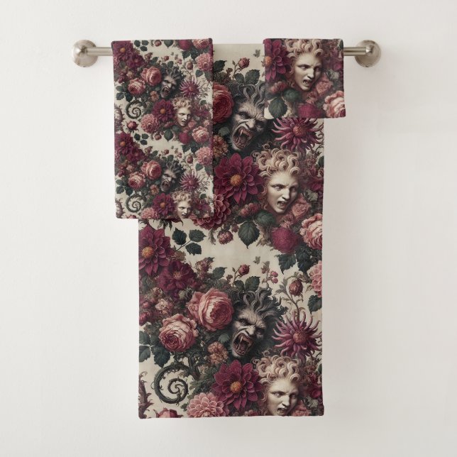 Conjunto De Toalhas História de Sangue - Vitoriano Gótico (Insitu)