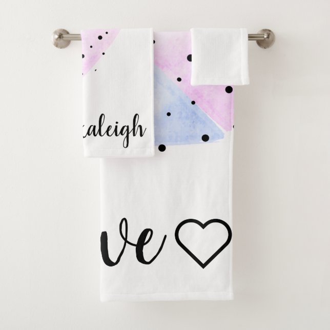 Conjunto De Toalhas História do Amor (Insitu)