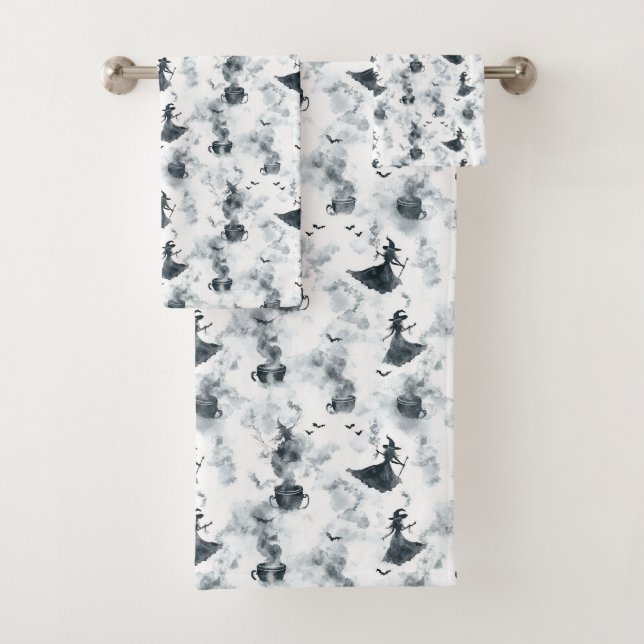 Conjunto De Toalhas Hora das Bruxas - Sombras, Fumaça e Espelhamentos (Insitu)