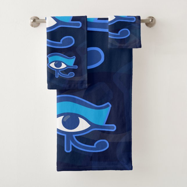 Conjunto De Toalhas Horus Eye (Insitu)