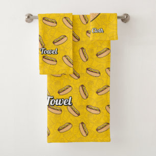 Conjunto De Toalhas Hotdog