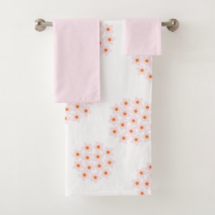 Conjunto De Toalhas Hoya Flowers