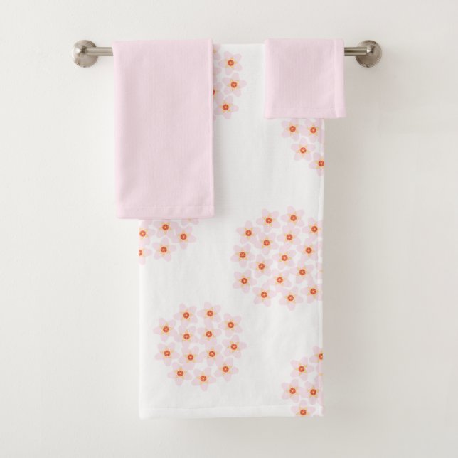 Conjunto De Toalhas Hoya Flowers (Insitu)