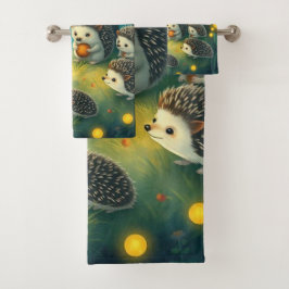 Conjunto De Toalhas  Igelzauber im Lichterwald