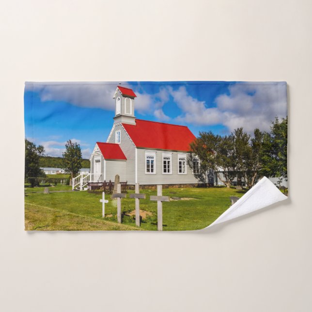 Conjunto De Toalhas Igreja Islandesa (Toalha de mão)