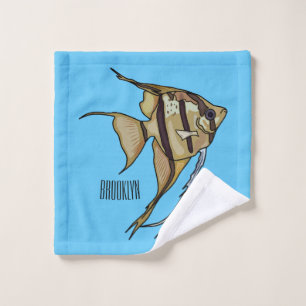 Conjunto De Toalhas Ilustração de desenho animado de Angelfish