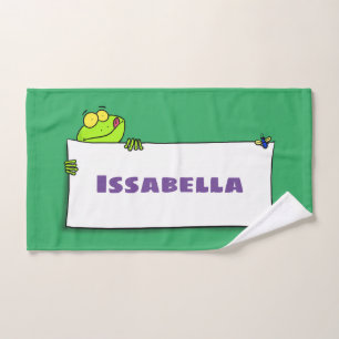 Conjunto De Toalhas Ilustração de desenho animado de sinal verde de
