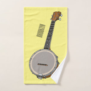 Conjunto De Toalhas Ilustração de desenho animado do Banjo