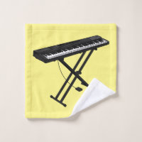 Ilustração de desenho de piano de teclado