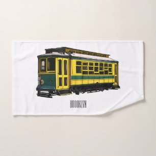 Conjunto De Toalhas Ilustração de desenho do carrinho de Mata