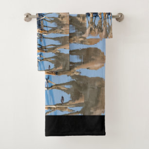 Conjunto De Toalhas Impalas at the waterhole