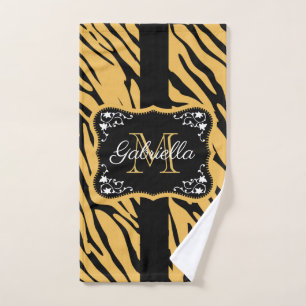 Conjunto De Toalhas Impressão de Leopardo Bonito