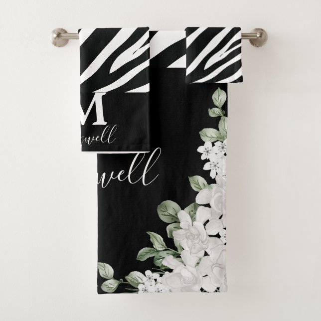 Conjunto De Toalhas Impressão em animais personalizada (Insitu)