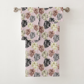 Conjunto De Toalhas Impressão em animais tropicais &verde série Design