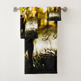 Conjunto De Toalhas Impressionante veado 01