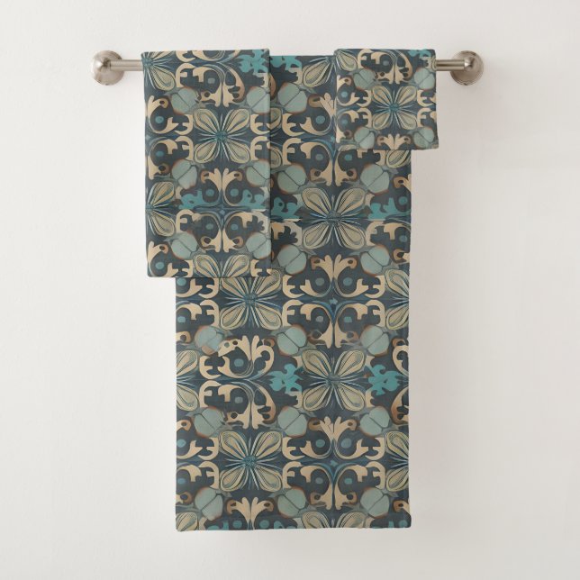 Conjunto De Toalhas in blue (Insitu)