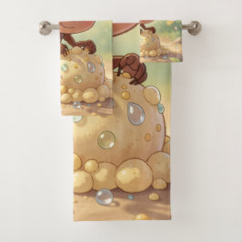 Conjunto De Toalhas In Search of Blossom Gold