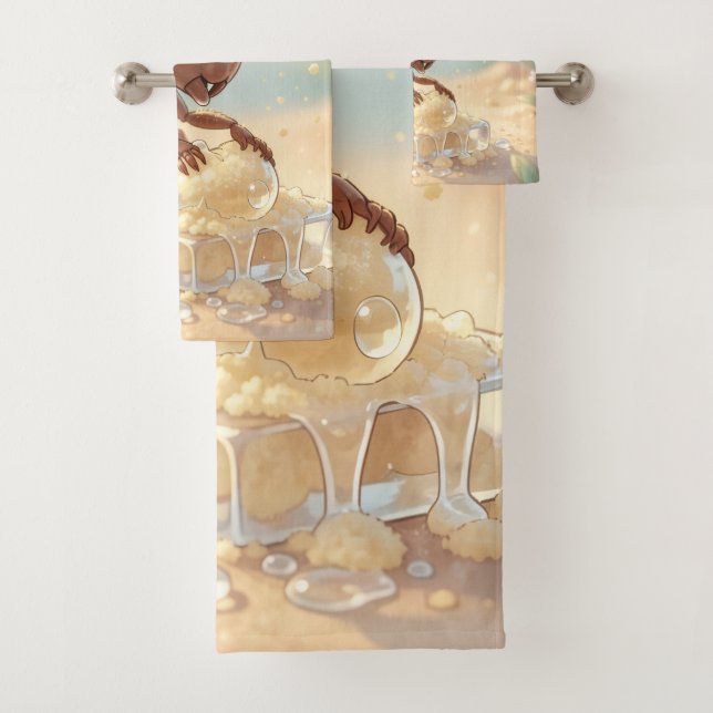 Conjunto De Toalhas In Search of Blossom Gold.3 (Insitu)