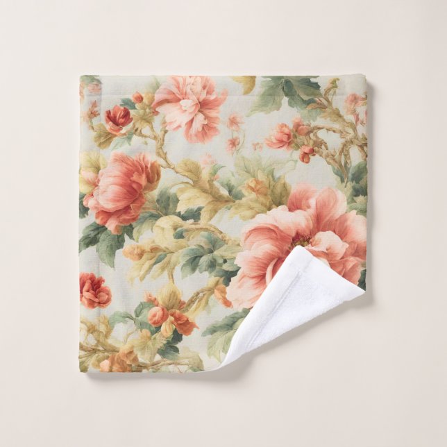 Conjunto De Toalhas Incríveis Flores, Folhas. Pintura (Pano de lavar)