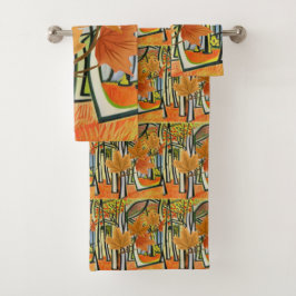 Conjunto De Toalhas Incrível outono