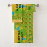 Conjunto De Toalhas Inspiração Tenha um belo dia e uma noite melhor<br><div class="desc">Inspiring Tenha um belo dia e um melhor ouro noturno verde Bandeja Toalha Comece e termine seu dia com um toque de positividade e elegância. Este Inspiring Have a Nice Day and a Best Night ouro Green Bath Toel Set apresenta uma bela e elevadora citação em uma fonte sofisticada de...</div>