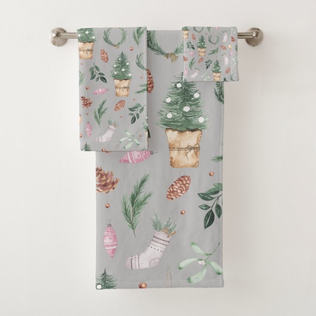 Conjunto De Toalhas Inverno da Natureza (Insitu)