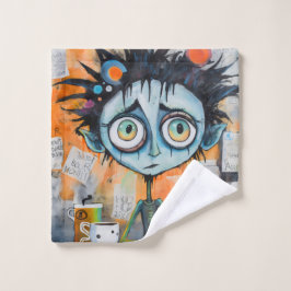 Conjunto De Toalhas Iranovan Inkwell