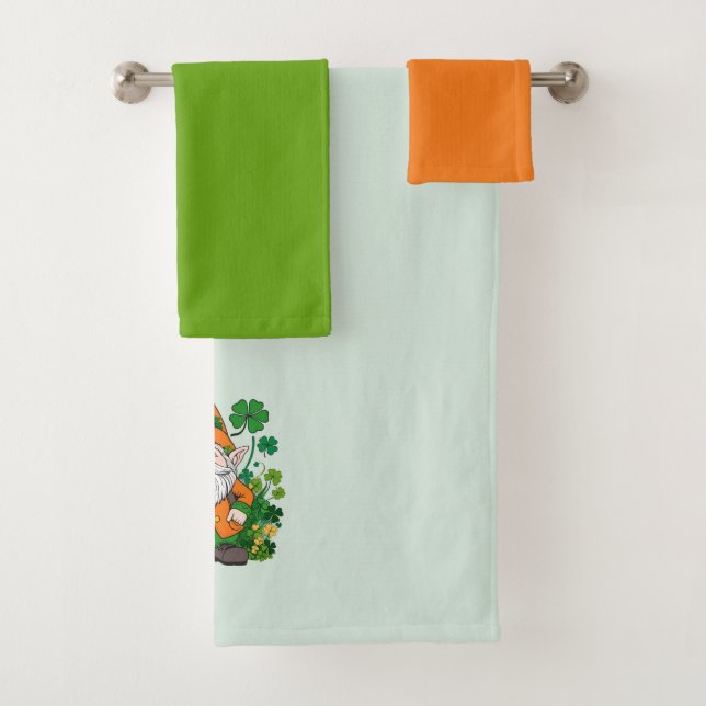 Conjunto De Toalhas Irish Gnomo (Insitu)