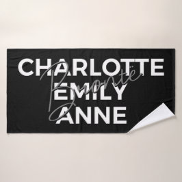 Conjunto De Toalhas Irmãs Brontë II - Charlotte & Emily & Anne
