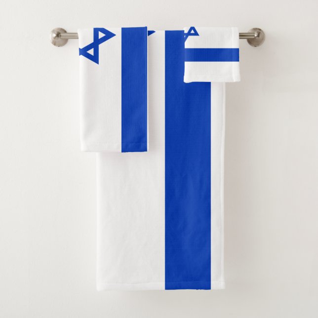 Conjunto De Toalhas Israel flag  (Insitu)