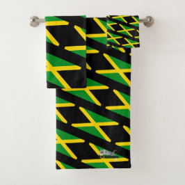 Conjunto De Toalhas Jamaica Flag 03