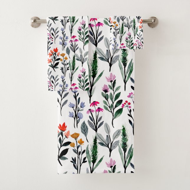 Conjunto De Toalhas Jardim botânico para amantes da natureza (Insitu)