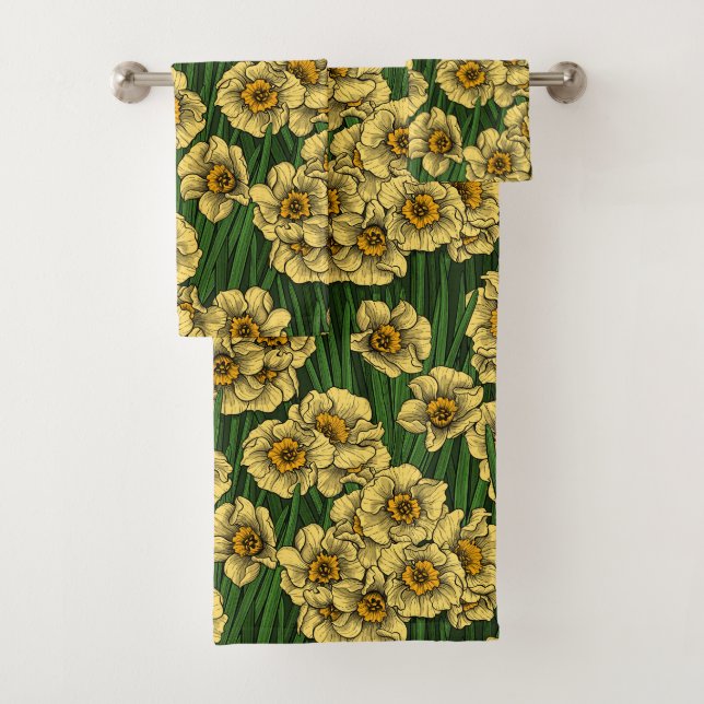 Conjunto De Toalhas Jardim de Daffodil (Insitu)