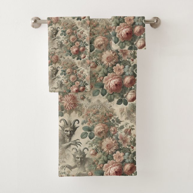 Conjunto De Toalhas Jardim de Goatman - Vitoriano Gótico (Insitu)