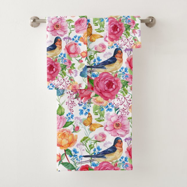 Conjunto De Toalhas Jardim de Verão (Insitu)