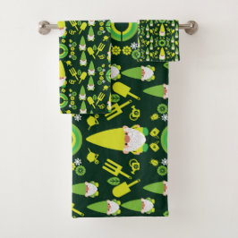 Conjunto De Toalhas Jardim do Jardim Diretor