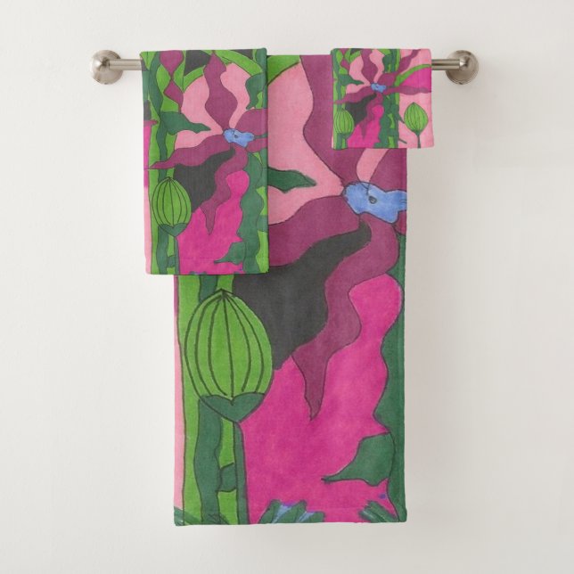 Conjunto De Toalhas Jardim em Twilight (Insitu)