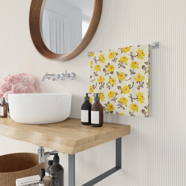 Conjunto De Toalhas Jardim Romântico de Rosas (Criador carregado)