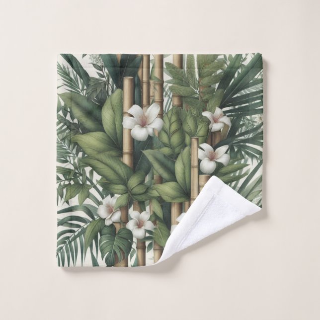 Conjunto De Toalhas Jardins e Edifícios ecológicos em Harmonia (Pano de lavar)