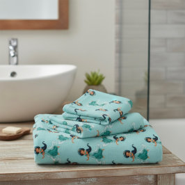 Conjunto De Toalhas Jasmine Bath Towel Set