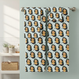 Conjunto De Toalhas Jasmine Bath Towel Set