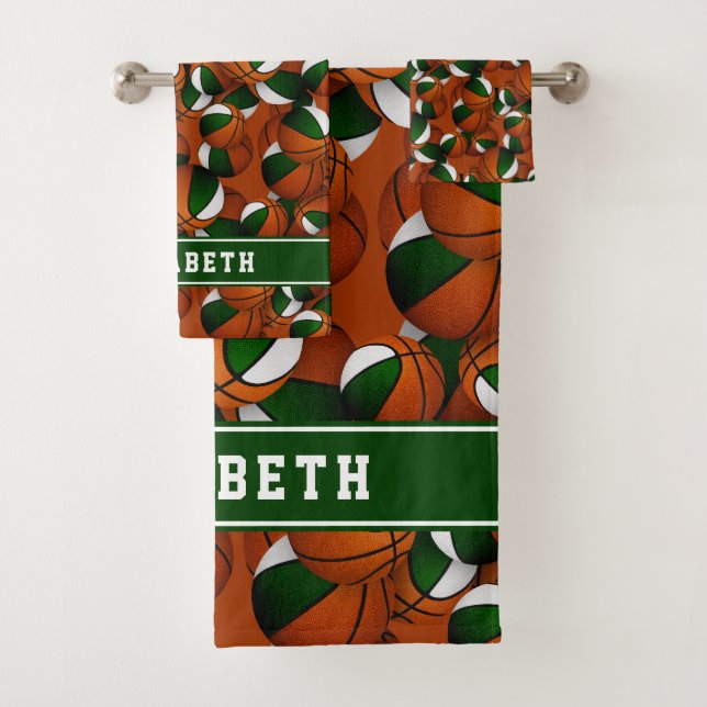 Conjunto De Toalhas jogadores de basquetebol (Insitu)