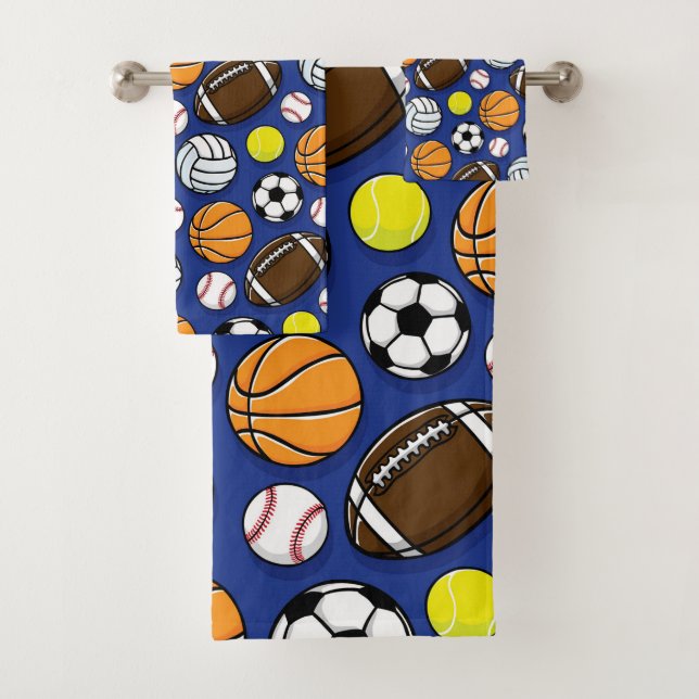 Conjunto De Toalhas Jogos de Ball (Insitu)