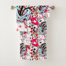 Conjunto De Toalhas Jogos de Cartas