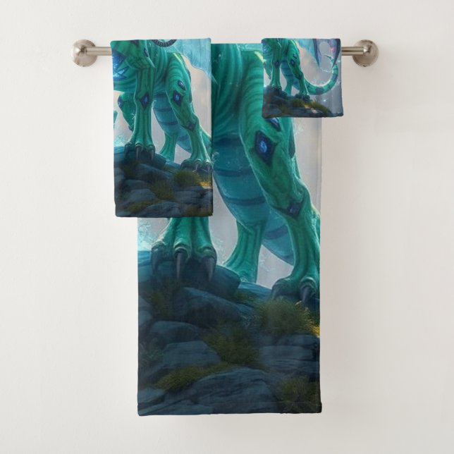 Conjunto De Toalhas Johann, der Blitzdrache (Insitu)