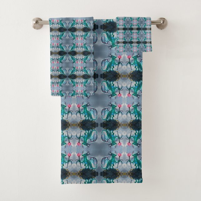 Conjunto De Toalhas Johann, der Blitzdrache (Insitu)