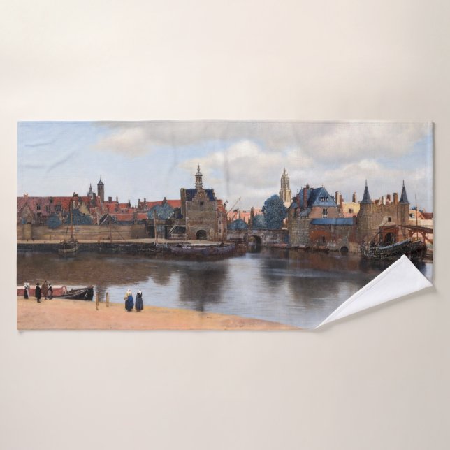 Conjunto De Toalhas Johannes Vermeer - Visão de Delft (Toalha de Banho)