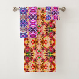 Conjunto De Toalhas Jóias da flor