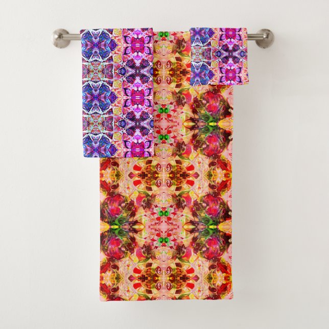 Conjunto De Toalhas Jóias da flor (Insitu)