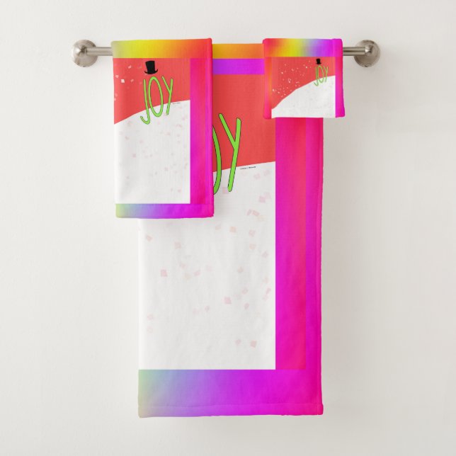 Conjunto De Toalhas Joy Poly Cotton (Insitu)